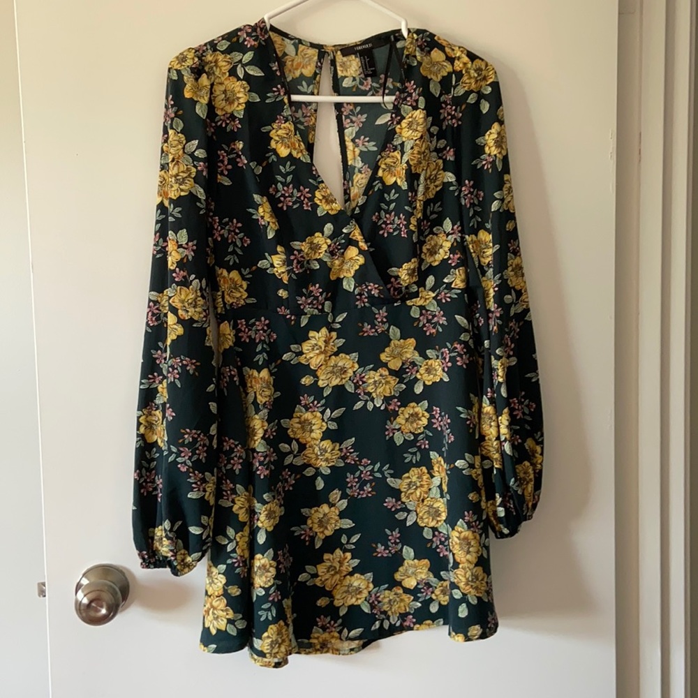 Forever 21 open back dress